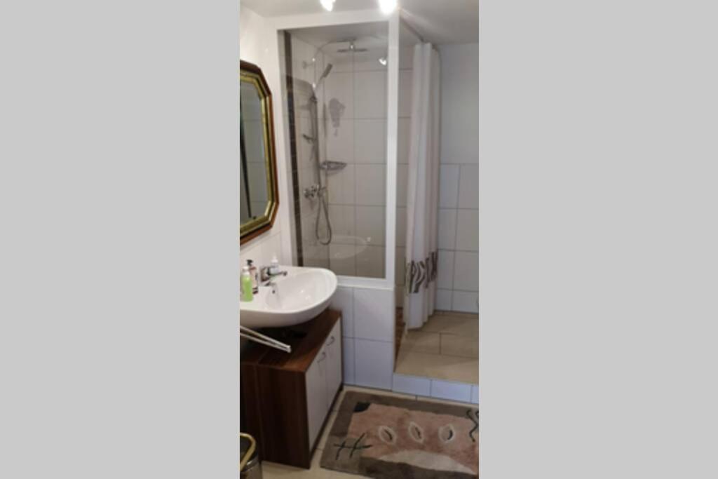 Ruhige Ferienwohnung Inklusive Garten Souterrain - Neu Renoviert Lachen Exteriér fotografie